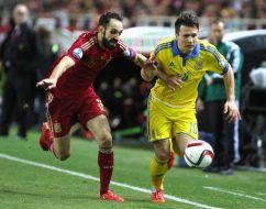 Yevgeny Konoplyanka and Juanfran Torres