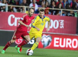 Руслан Ротань та Андрес Іньєста