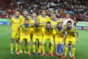 Football. National team of Spain - Ukraine national team