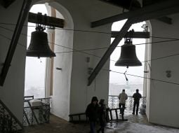 The bell tower of the Cathedral of the Assumption