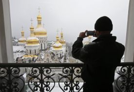 The bell tower of the Cathedral of the Assumption