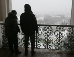 The bell tower of the Cathedral of the Assumption