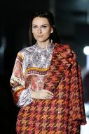 Fashion show by designer Roksolana Bogutska