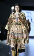 Fashion show by designer Roksolana Bogutska