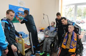 Oleg Gusev, Artem Kravets, Philip Budkovskyy and Taras Stepanenko