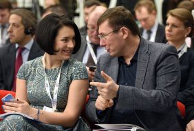 Sonia Koshkin and Yuriy Lutsenko