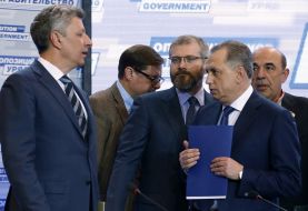 Юрий Бойко, Александр Вилкул, Борис Колесников и Вадим Рабинович