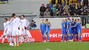 Football. National team of Ukraine - national team of Latvia
