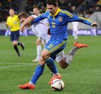 Yevgeny Konoplyanka and Vladislav Gabovs