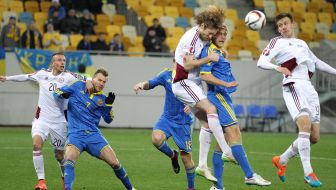 Футбол. Збірна України - збірна Латвії