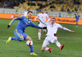 Andriy Yarmolenko and Anton Kurakin