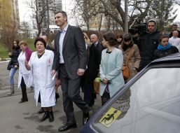 Vitaliy Klichko, Valentina Ponomarenko