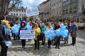 Action "Lvov in blue"