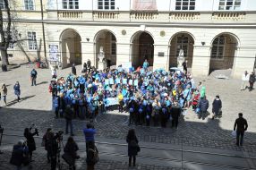 Action "Lvov in blue"