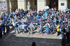 Action "Lvov in blue"