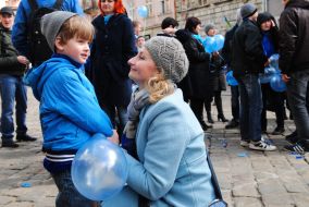 Action "Lvov in blue"