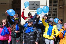 Action "Lvov in blue"