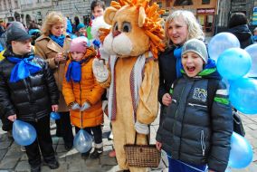 Action "Lvov in blue"