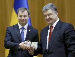 Petr Poroshenko and Stepan Barna