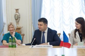 Irina Gerashchenko, Vladimir Groysman and HAnna Hopko