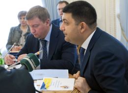 Павел Петренко и Владимир Гройсман