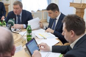 Павел Петренко и Владимир Гройсман