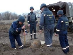 Пиротехники обезвредили авиабомбу ФАБ-250 времен войны