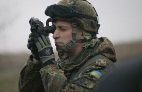 Soldiers of battalion "Donbass"