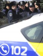 Car of patrol police