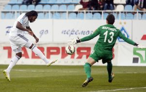 Yuri Martyschuk and Demersi Mbokani