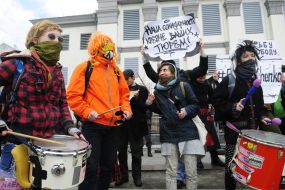 Акция солидарности с Александром Кольченко