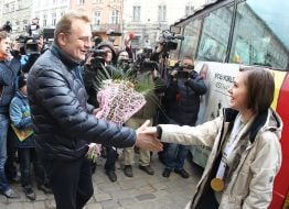 Мария Музычук и Андрей Садовый