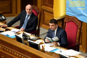 Андрей Парубий и Владимир Гройсман