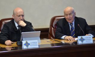 Aleksandr Turchinov and Vladimir Gorbulin