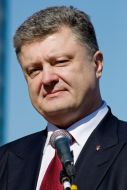 Petr Poroshenko on the frigate "Hetman Sahaidachny"