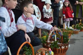 Consecration of Easter baskets