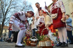 Consecration of Easter baskets