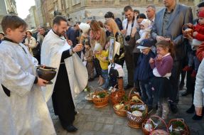 Consecration of Easter baskets