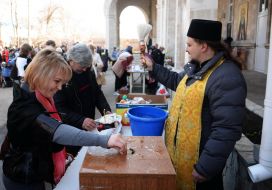 Consecration of Easter baskets