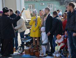 Consecration of Easter baskets