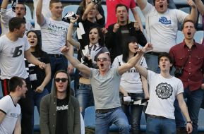 Fans of FC "Zarya" (Lugansk)