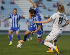 Younes Belhanda and Andrew Pilyavskii