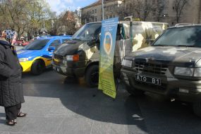 Cars for ukrainian servicemen