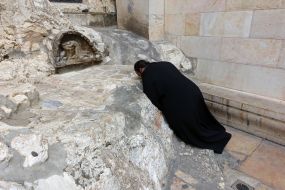Stone in the Garden of Gethsemane