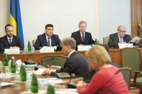 Aleksey Filatov, Vladimir Groysman, Victor Musiyaka and Vladimir Butkevitch