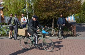 Flashmob "Ride your bike to work"