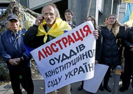 The action near the Constitutional Court in defense of lustration