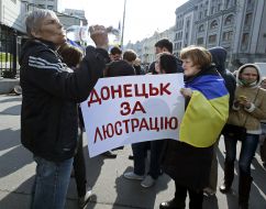 The action near the Constitutional Court in defense of lustration