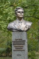Monument to the Hero of the Soviet Union G.T. Beregovoi