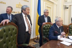 Aleksandr Sin and Yuriy Vilkul